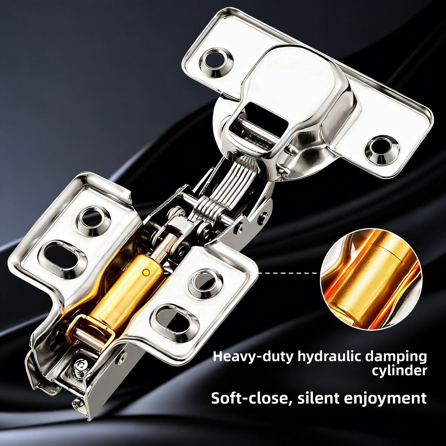 Stainless Steel Hydraulic Damping Cabinet Hinges