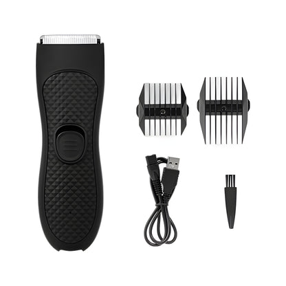 Electric Hair Trimmer Waterproof Painless Body Groomer