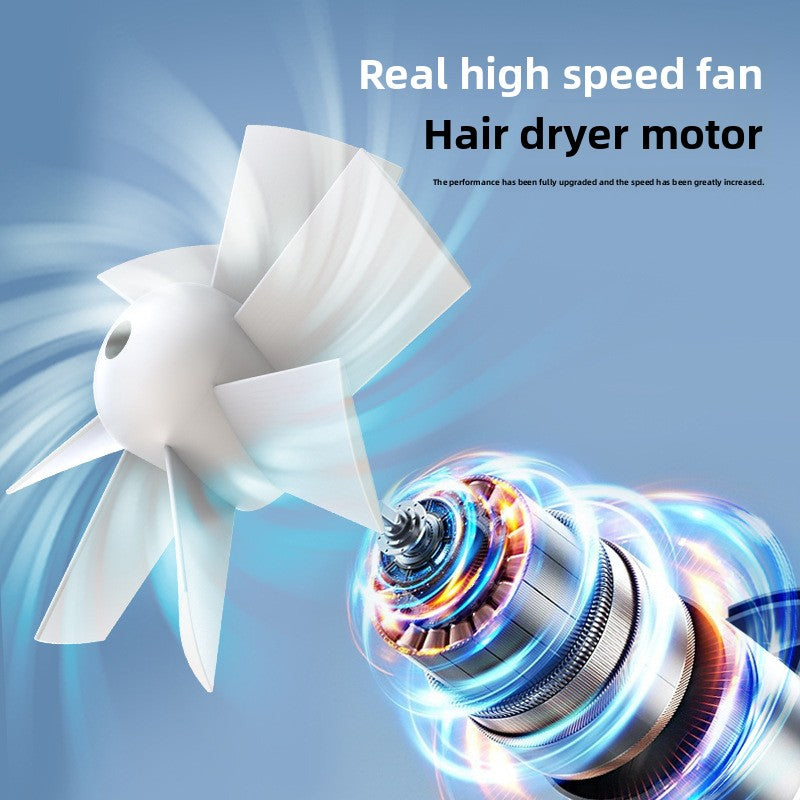 Portable Wearable Clip-On Fan with Flashlight
