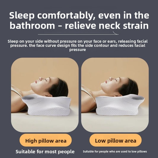 Butterfly Memory Foam Neck Support Pillow