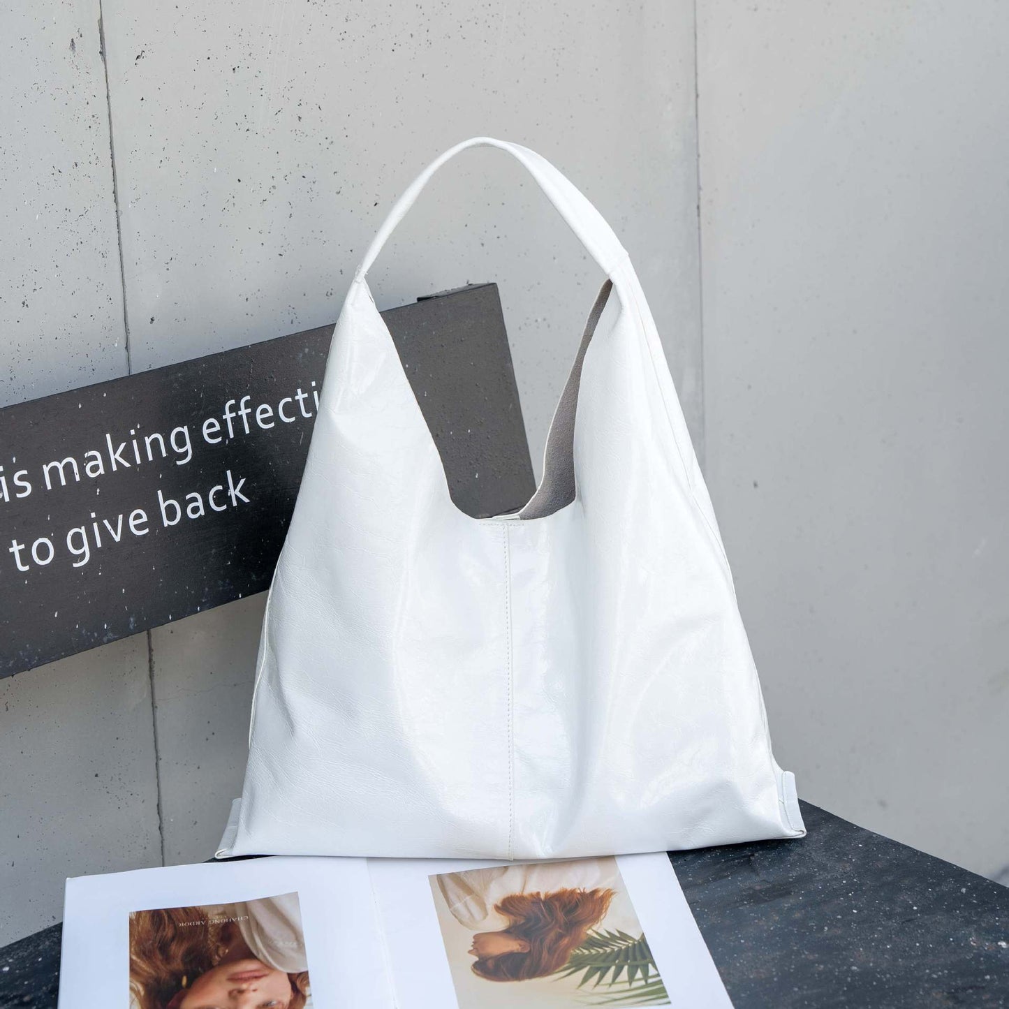 Genuine Leather Women Tote Bag