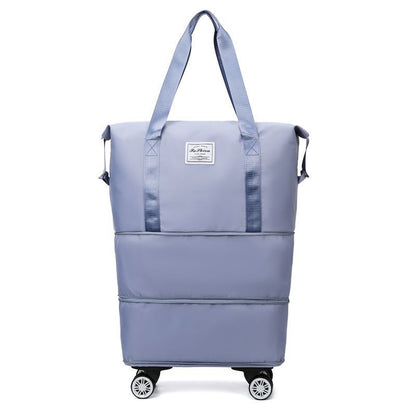 Large-capacity expandable luggage bag