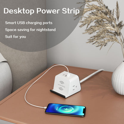 US-standard wireless charging outlet