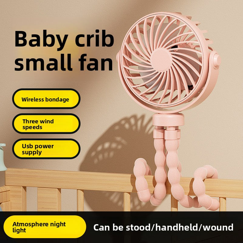 Octopus Handheld Rechargeable Mini Fan