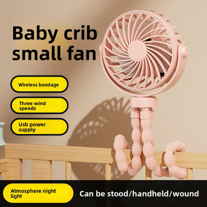 Octopus Handheld Rechargeable Mini Fan