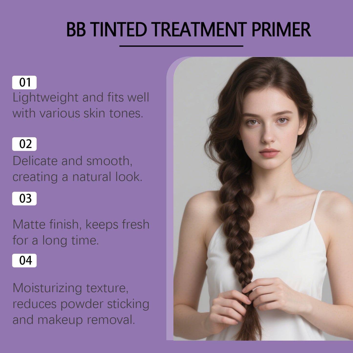 BB Cream Concealer Set with Makeup Brush