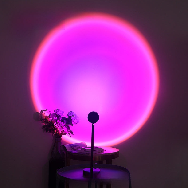 Sunset Rainbow Projection Atmosphere Light