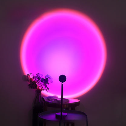 Sunset Rainbow Projection Atmosphere Light