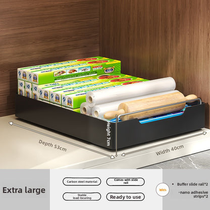 Pull-out Kitchen Cabinet Storage Drawer Organizer