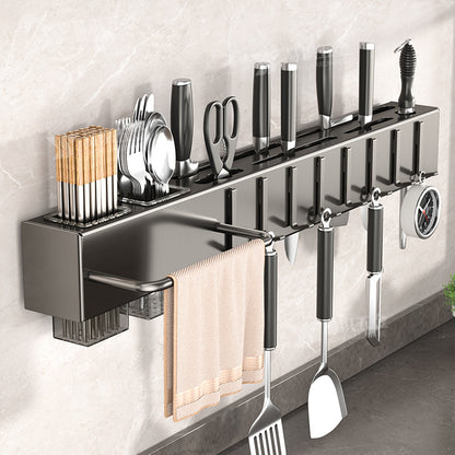 Wall Mounted Kitchen Knife and Utensil Holder