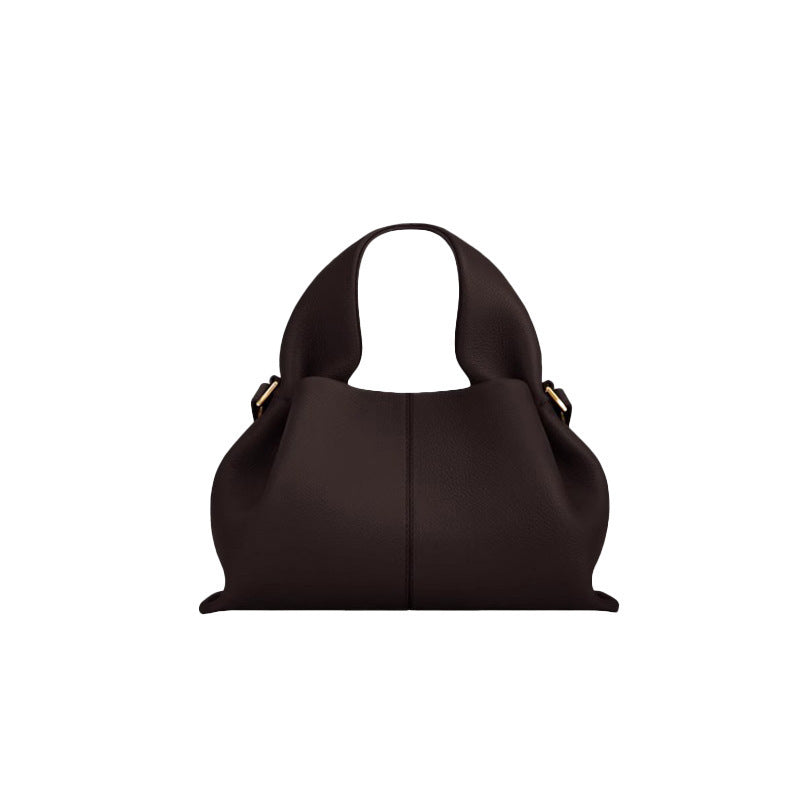 Polene Cloud Leather Crossbody Bag