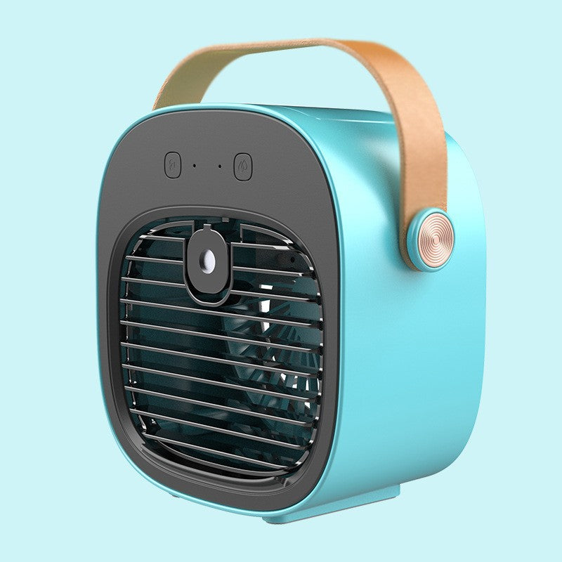 Rechargeable Handheld Humidifier Fan with USB