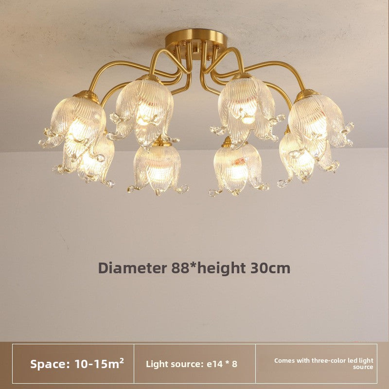 All-Copper Ceiling Lamp