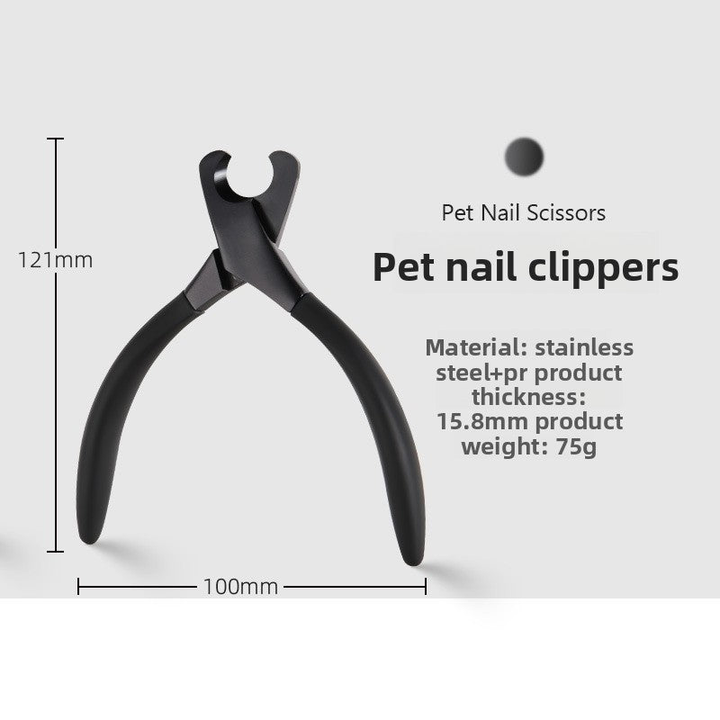 Stainless Steel Pet Nail Clippers for Dogs and Cats