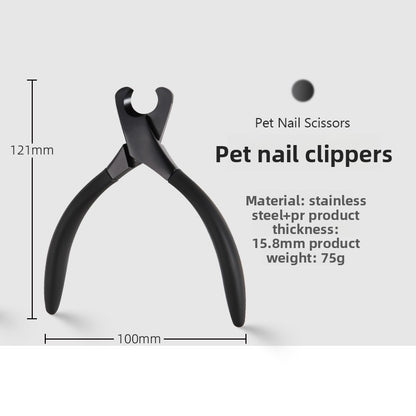 Stainless Steel Pet Nail Clippers for Dogs and Cats