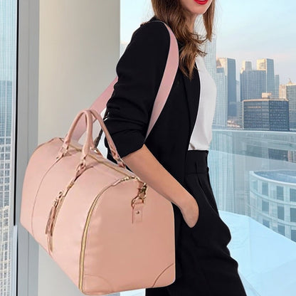 PU Crossbody Foldable Travel Bag