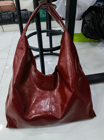 Genuine Leather Women Tote Bag