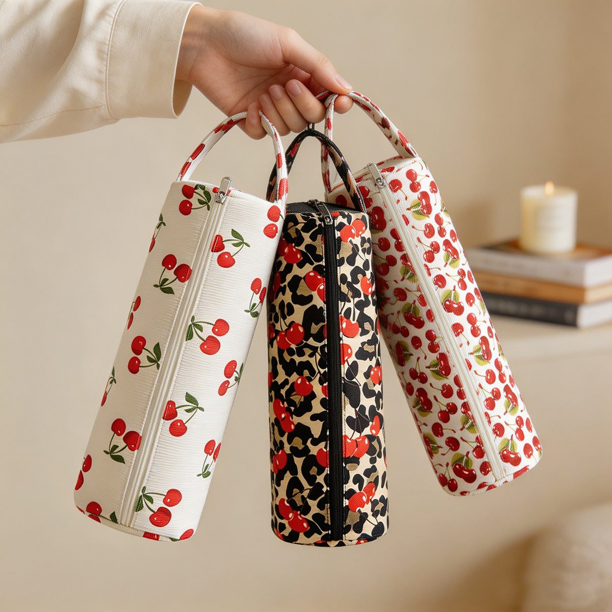 Hair curler storage bag