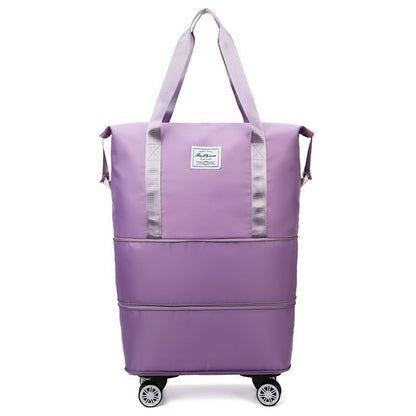 Large-capacity expandable luggage bag