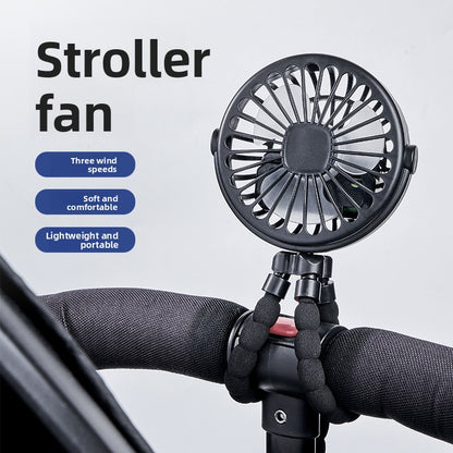 Octopus Handheld Rechargeable Mini Fan