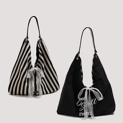 Double-sided single-shoulder bag