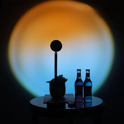 Sunset Rainbow Projection Atmosphere Light