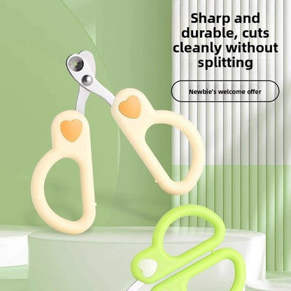 Pet Nail Clippers with Safety Cover