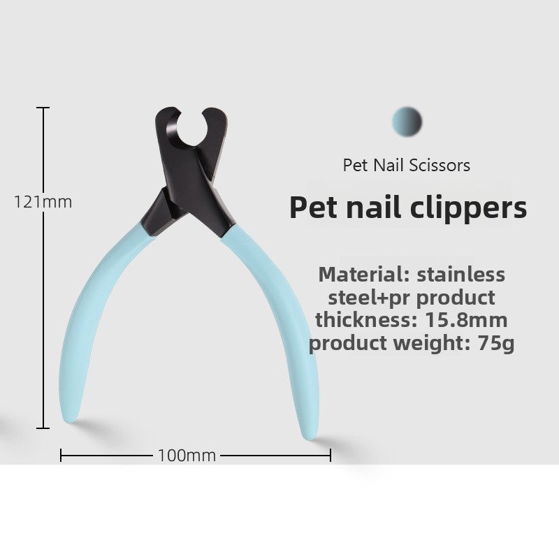 Stainless Steel Pet Nail Clippers for Dogs and Cats