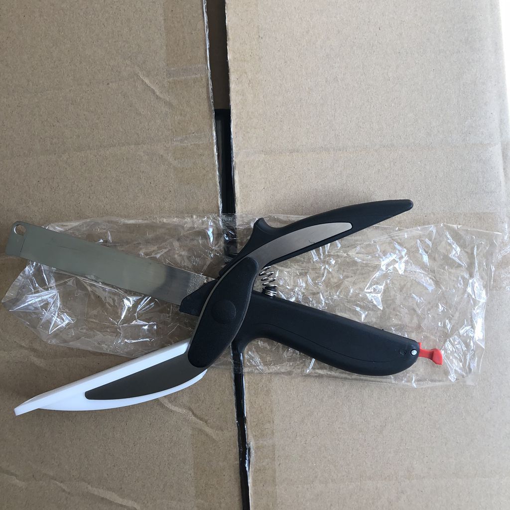 Multifunctional Stainless Steel Food Scissors