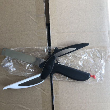 Multifunctional Stainless Steel Food Scissors