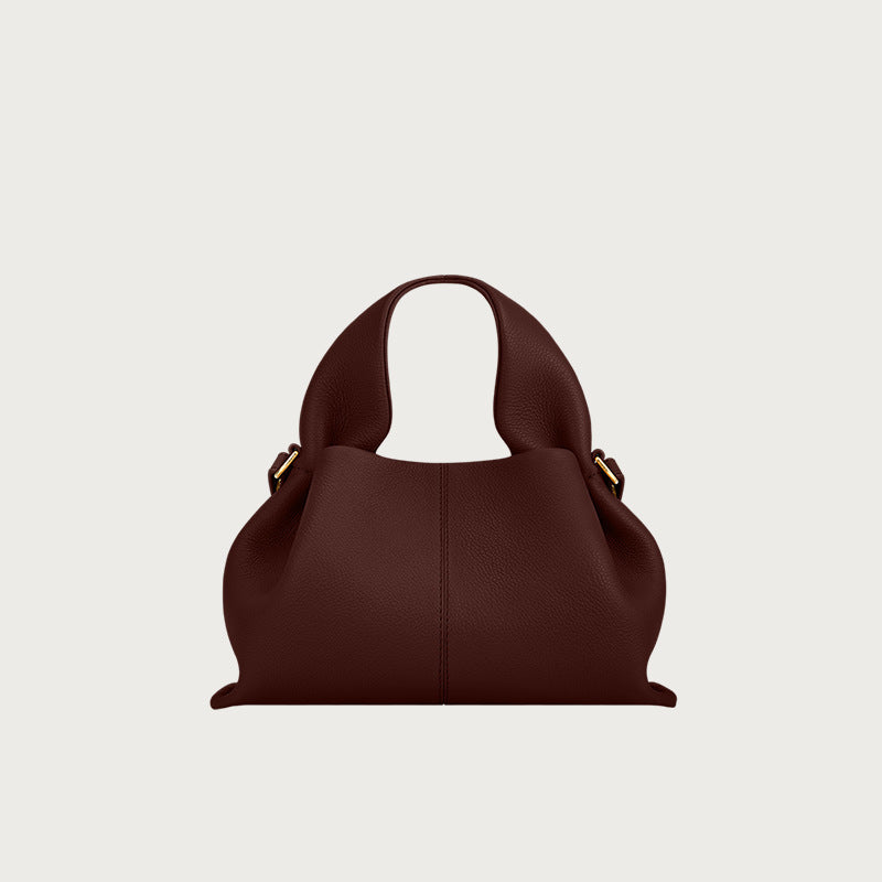 Polene Cloud Leather Crossbody Bag