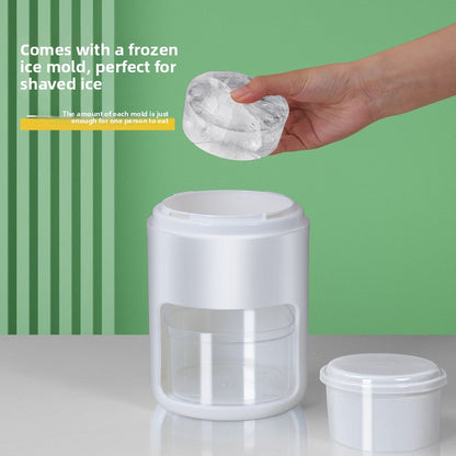 Household Small Manual Ice Planer Ice Cracker Hand Crushed Smoothie Machine