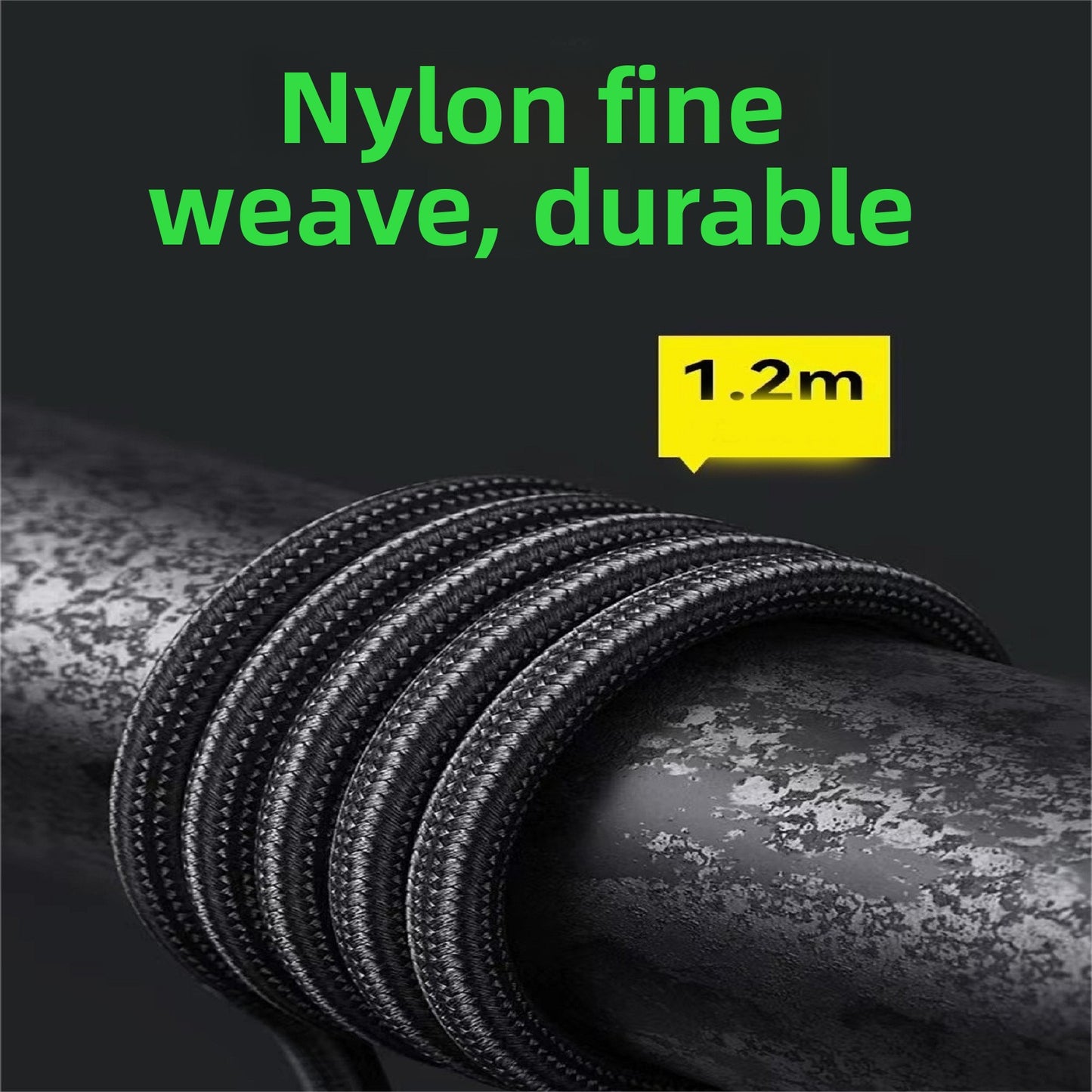 Aluminum Alloy Woven Fast Charging Data Cable