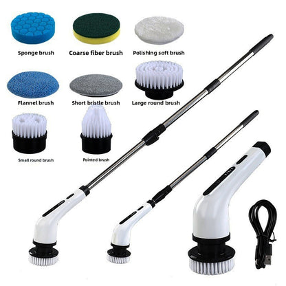 Multifunctional Electric Cleaning Brush for Household Surfaces