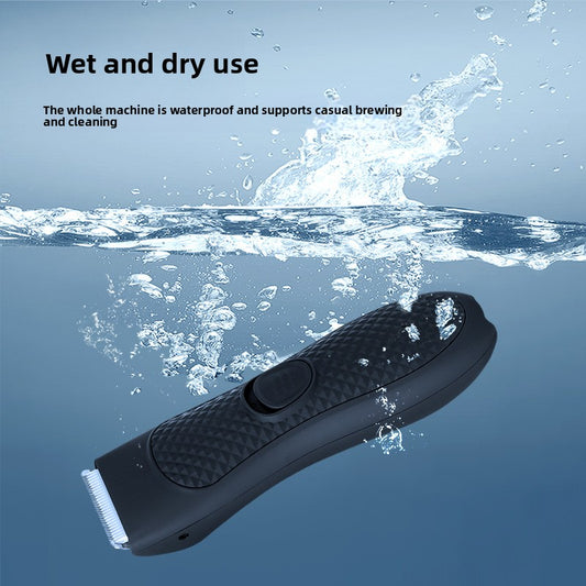 Electric Hair Trimmer Waterproof Painless Body Groomer
