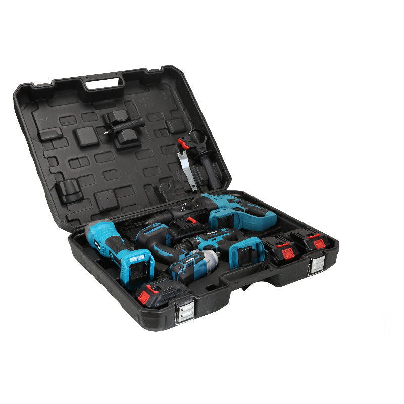 Brushless Lithium Power Tool Set with Multiple Attachments