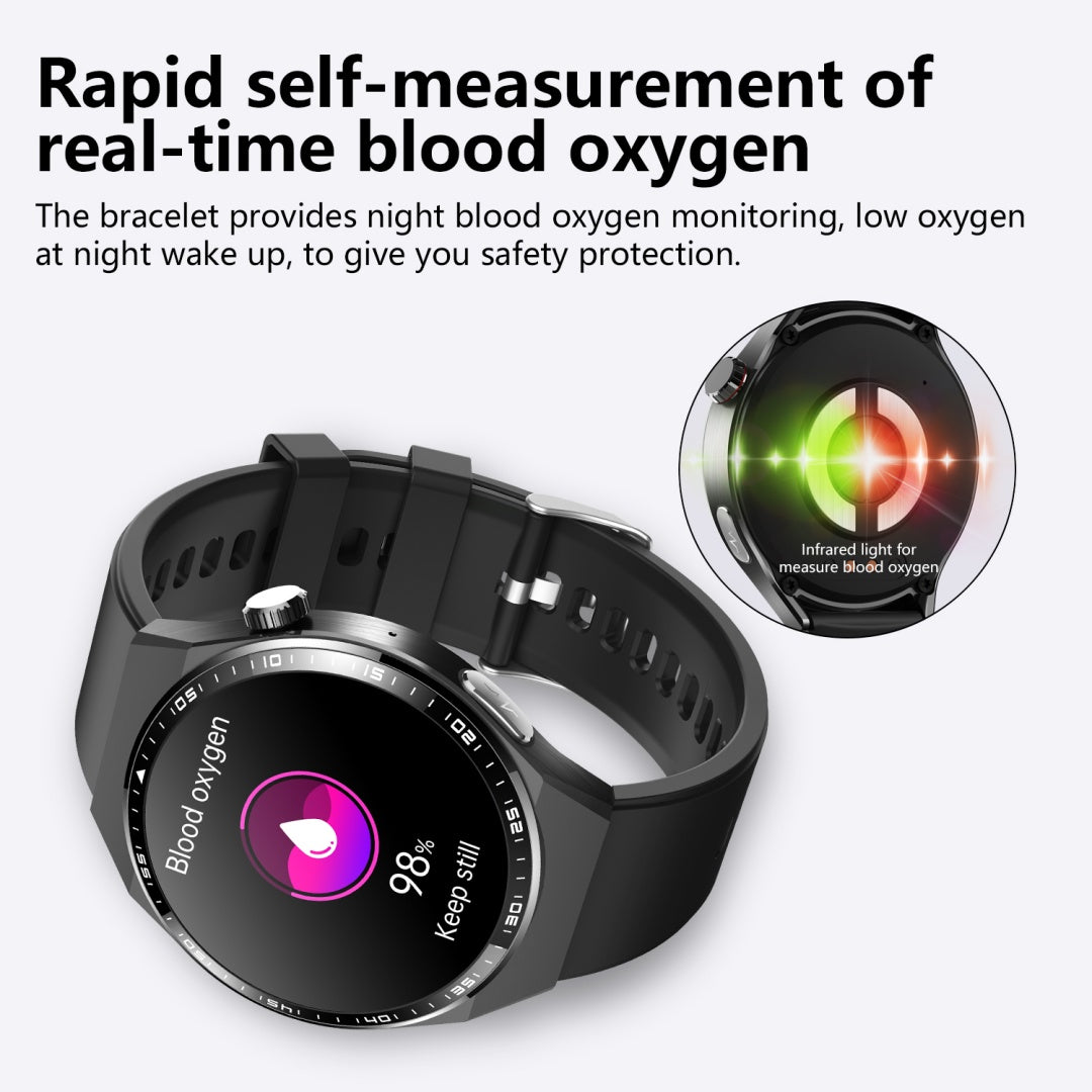 New 1.55-inch Disc Smart Watch Health Tracker Health Manager