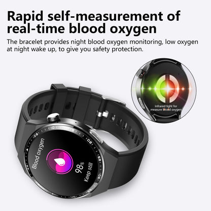 New 1.55-inch Disc Smart Watch Health Tracker Health Manager