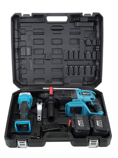 Brushless Lithium Power Tool Set with Multiple Attachments