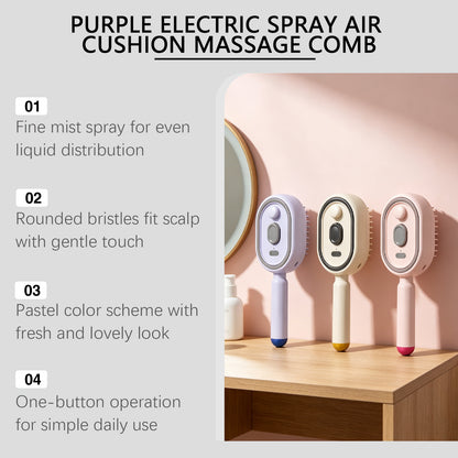 Electric Spray Massage Hair Comb