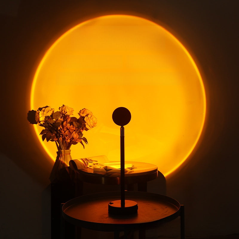 Sunset Rainbow Projection Atmosphere Light