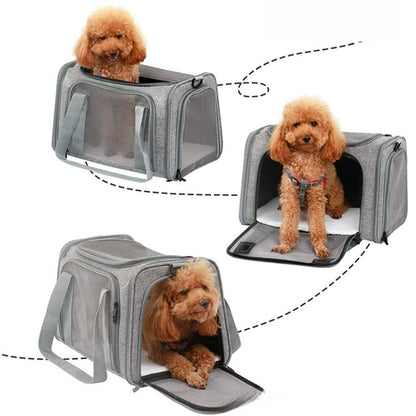 Adjustable Pet Travel Backpack Carrier