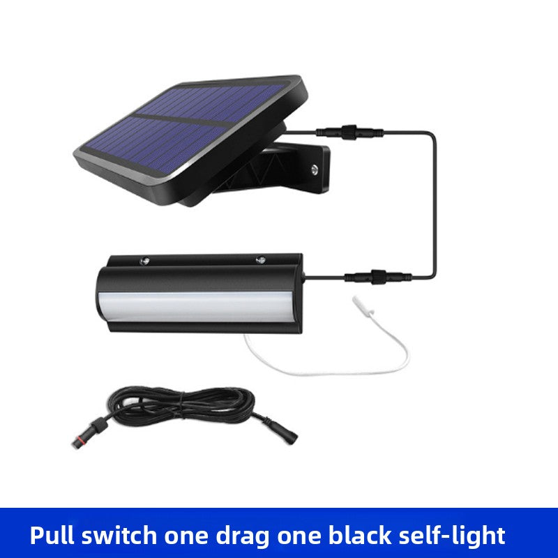 Solar Powered Outdoor Wall Light with Remote Control