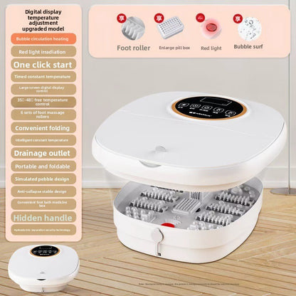 Foldable Electric Foot Bath with Heating and Massage