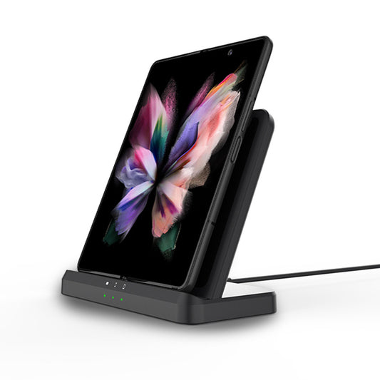 Triple Wireless Charging Stand for Phone Watch Earbuds