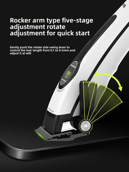 Professional Hair Clipper with Ceramic Blade