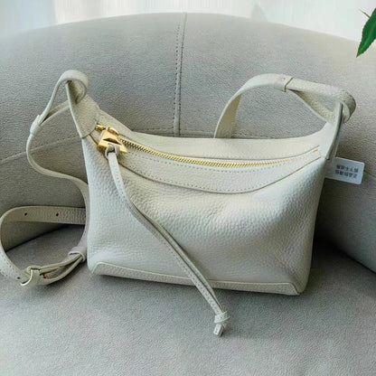 MYTASTE Kite Series Genuine Leather Crossbody Bag