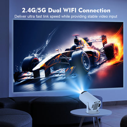 Android 4K Wireless Portable Projector