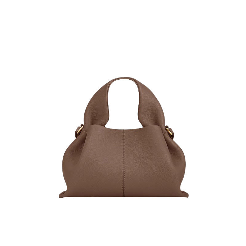 Polene Cloud Leather Crossbody Bag