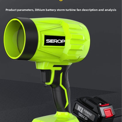Industrial Turbo Blower with Lithium Battery